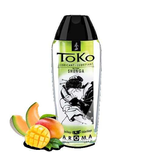 Съедобный лубрикант TOKO AROMA дыня с манго, 165 мл
