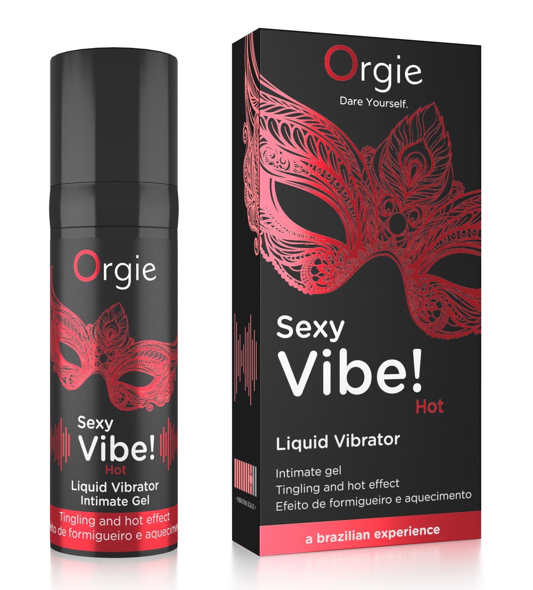 Гель Orgie Sexy Vibe Hot Vibrator с эффектом вибрации, 15 мл