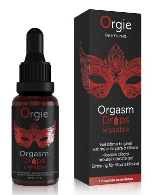 Гель Orgie Orgasm Drops Kissable, 30 мл