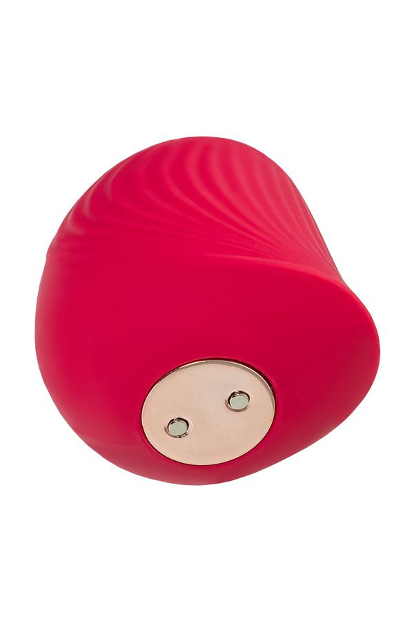 Бесконтактный клиторальный стимулятор Qli by Flovetta Birdie, силикон, красный, 6,3 см