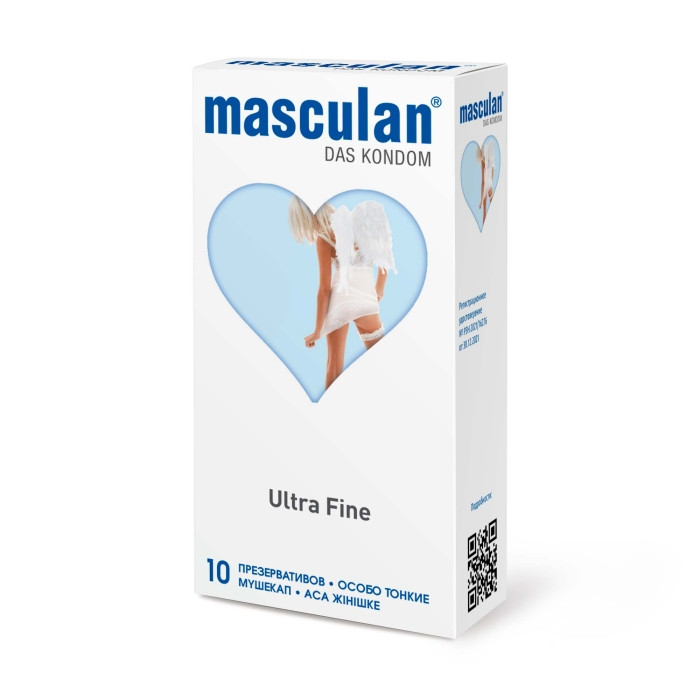 Презервативы Masculan Ultra Fine 10 шт, особо тонкие