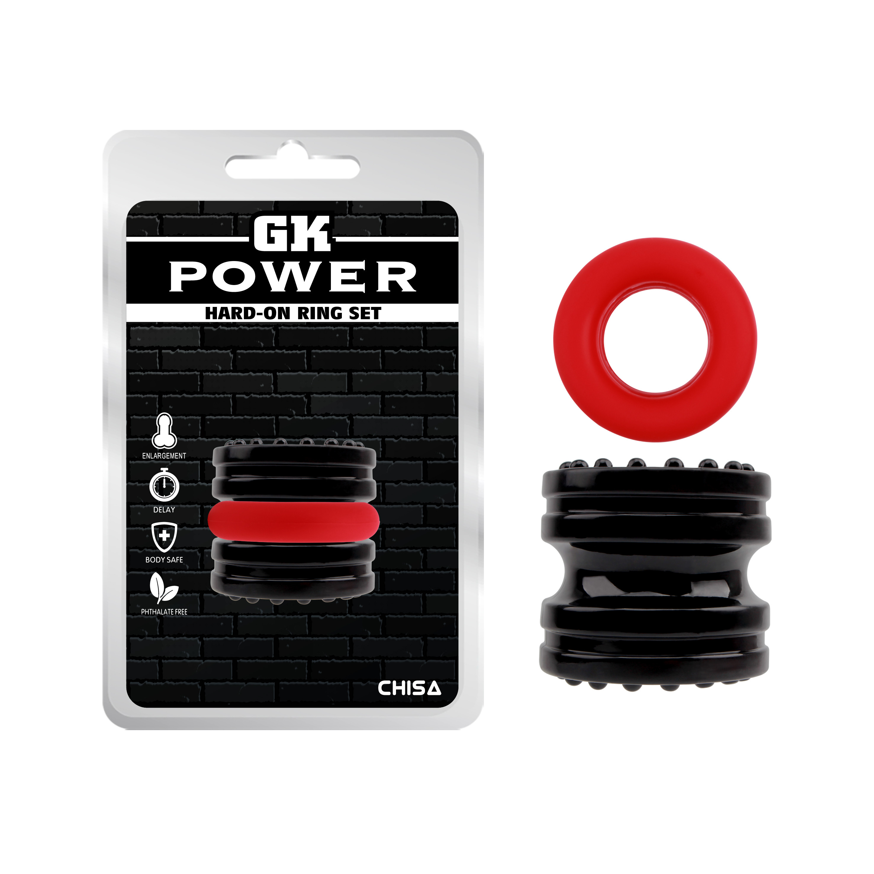 Набор GK Power из 2 эрекционных колец