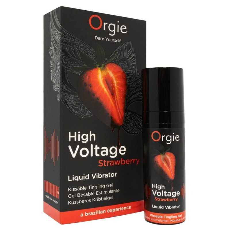 Гель Orgie High Voltage клубника, 15 мл