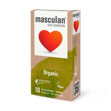 Презервативы Masculan Organic, 10 шт 