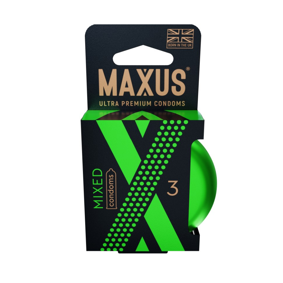 Презервативы MAXUS Mixed №3 набор