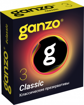 Презервативы "GANZO" CLASSIC №3 классические