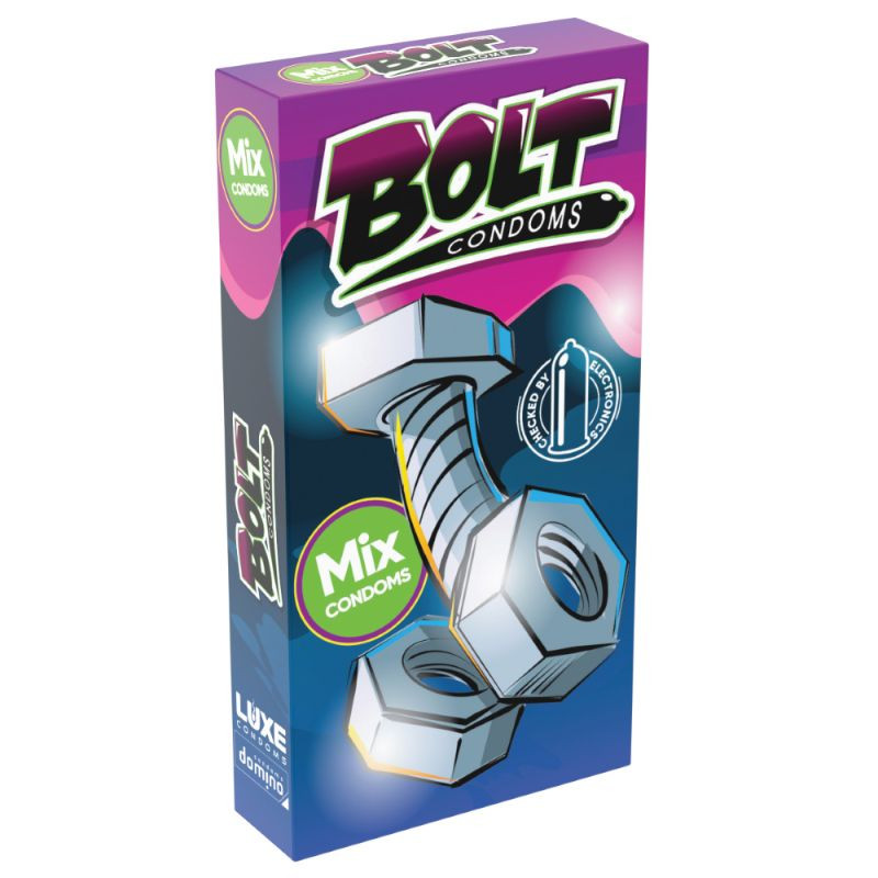 Презервативы Domino LUXE Bolt №6 mix