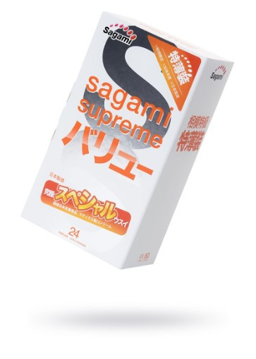 Презервативы SAGAMI Xtreme SUPERTHIN 0.04 мм 24шт