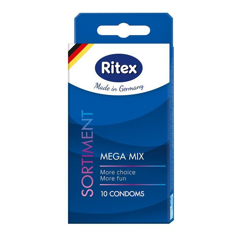 Презервативы RITEX Mega Mix № 10 ассорти