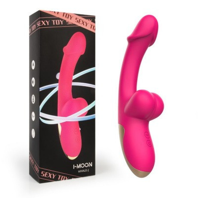 Вибратор WHALE-J  розовый