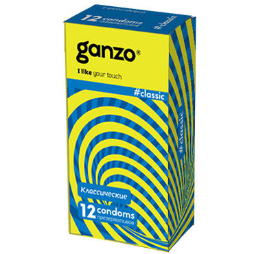 Презерватив "GANZO" CLASSIC №12 классические с обильной смазкой