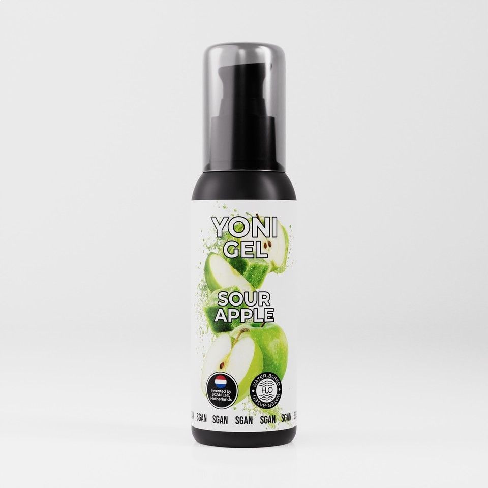 Лубрикант для орального секса SGAN YONI со вкусом яблока, 100 мл