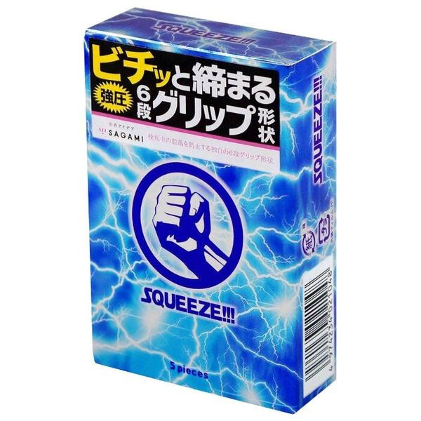 Презервативы SAGAMI Xtreme Squeeze 5 шт