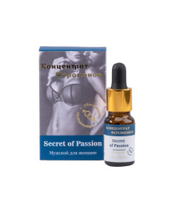 Концентрат феромонов SECRET OF PASSION, мужской 9 мл.