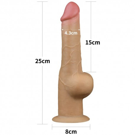 Фаллоимитатор Ultra Soft Dong Handle Cock 9.5''